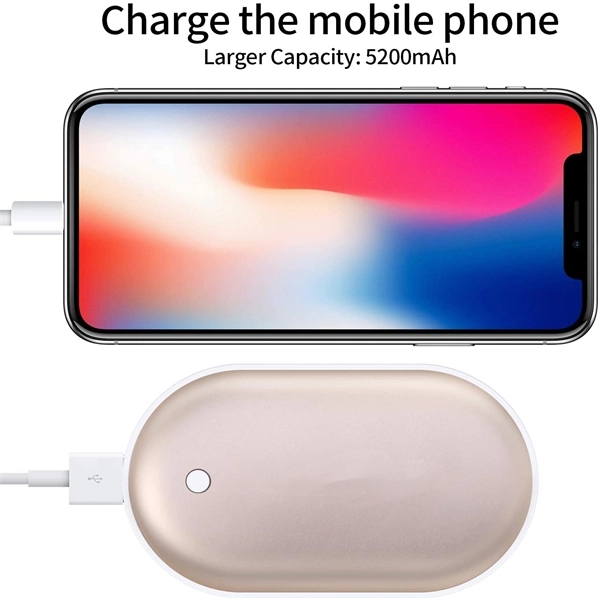 Reusable Electric Hand Warmer & Power Bank 4