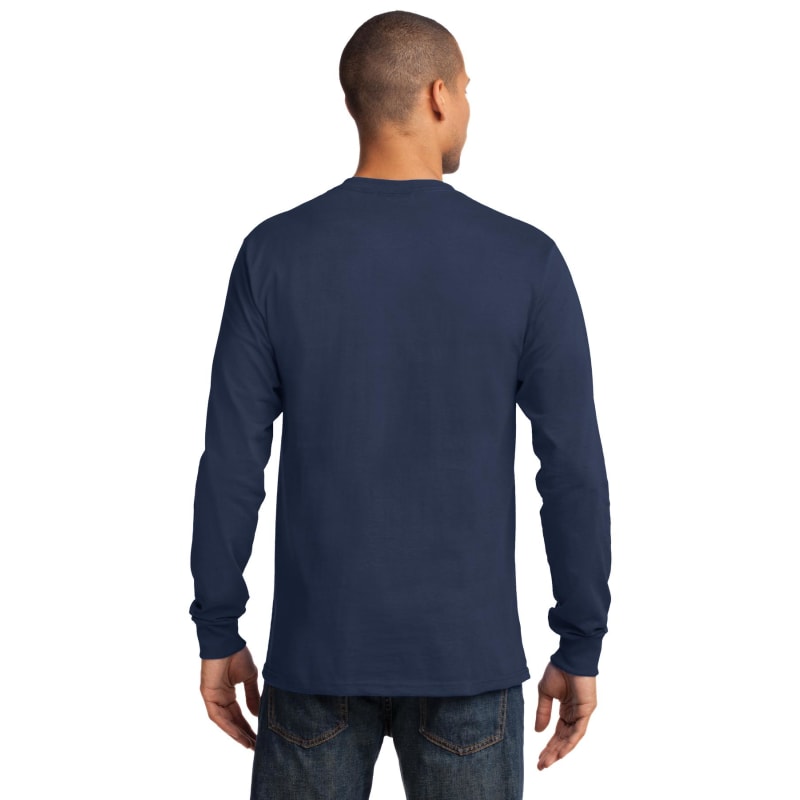 Port & Company Long Sleeve Essential Tee. 166