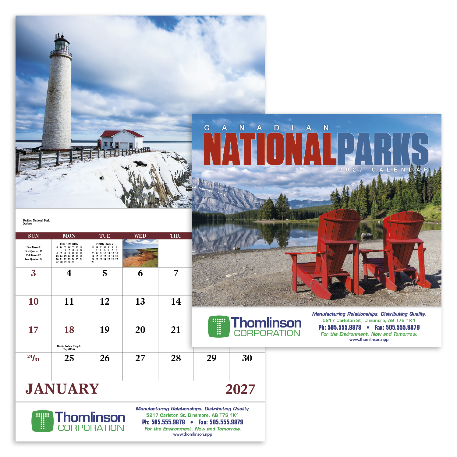 Good Value™ Canadian National Parks - Stapled Calendar 62