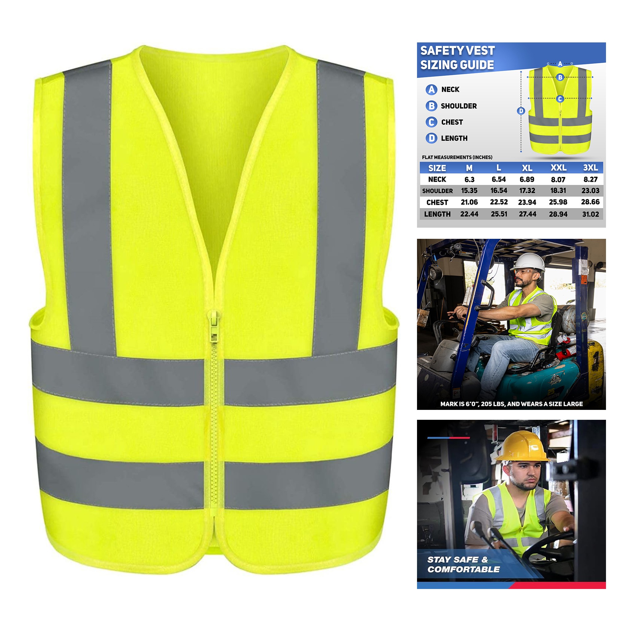 High Visibility Safety Vest 2