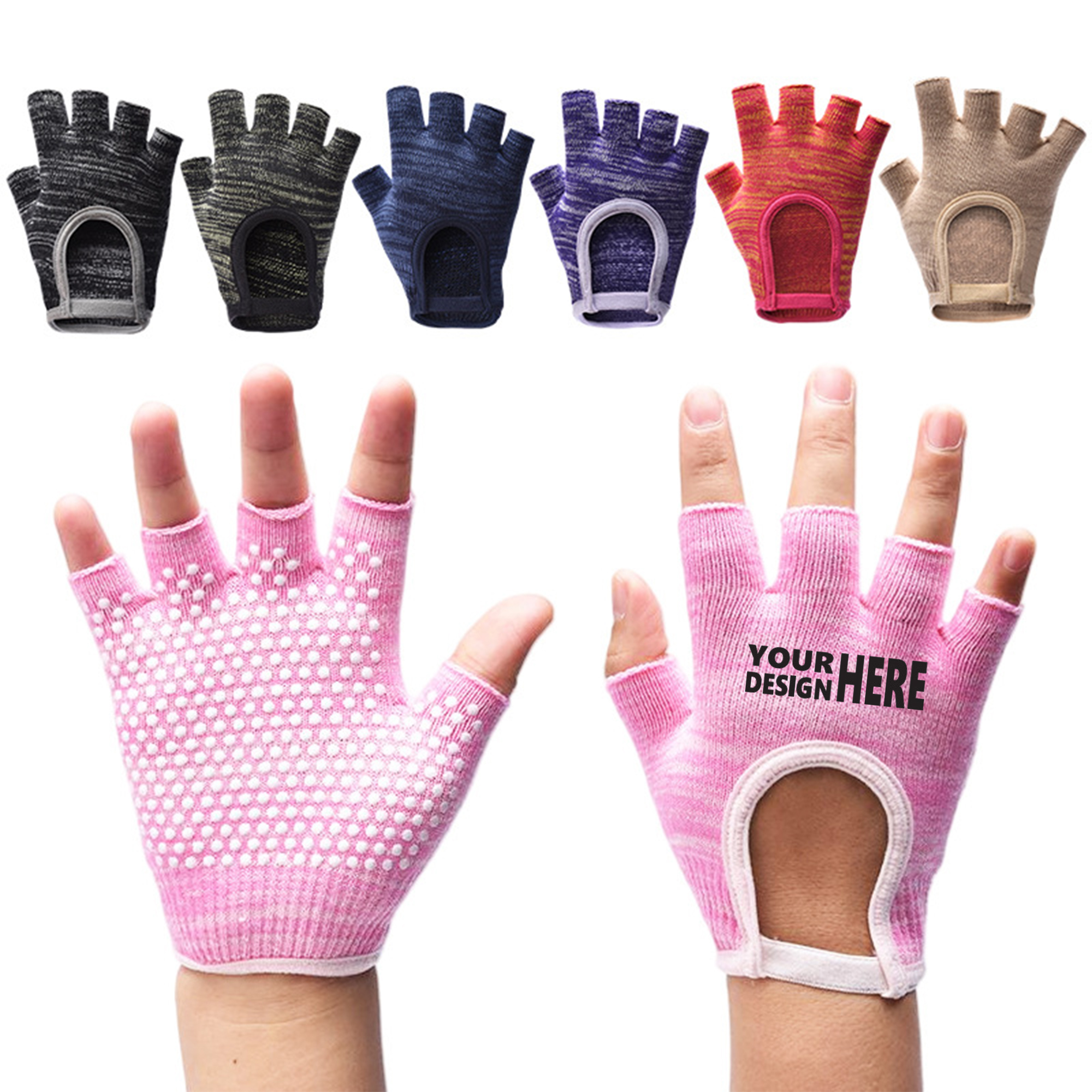 Breathable Cotton Fitness Glove 2