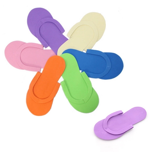 Colorful Disposable EVA Flip Flop;Unisex 2