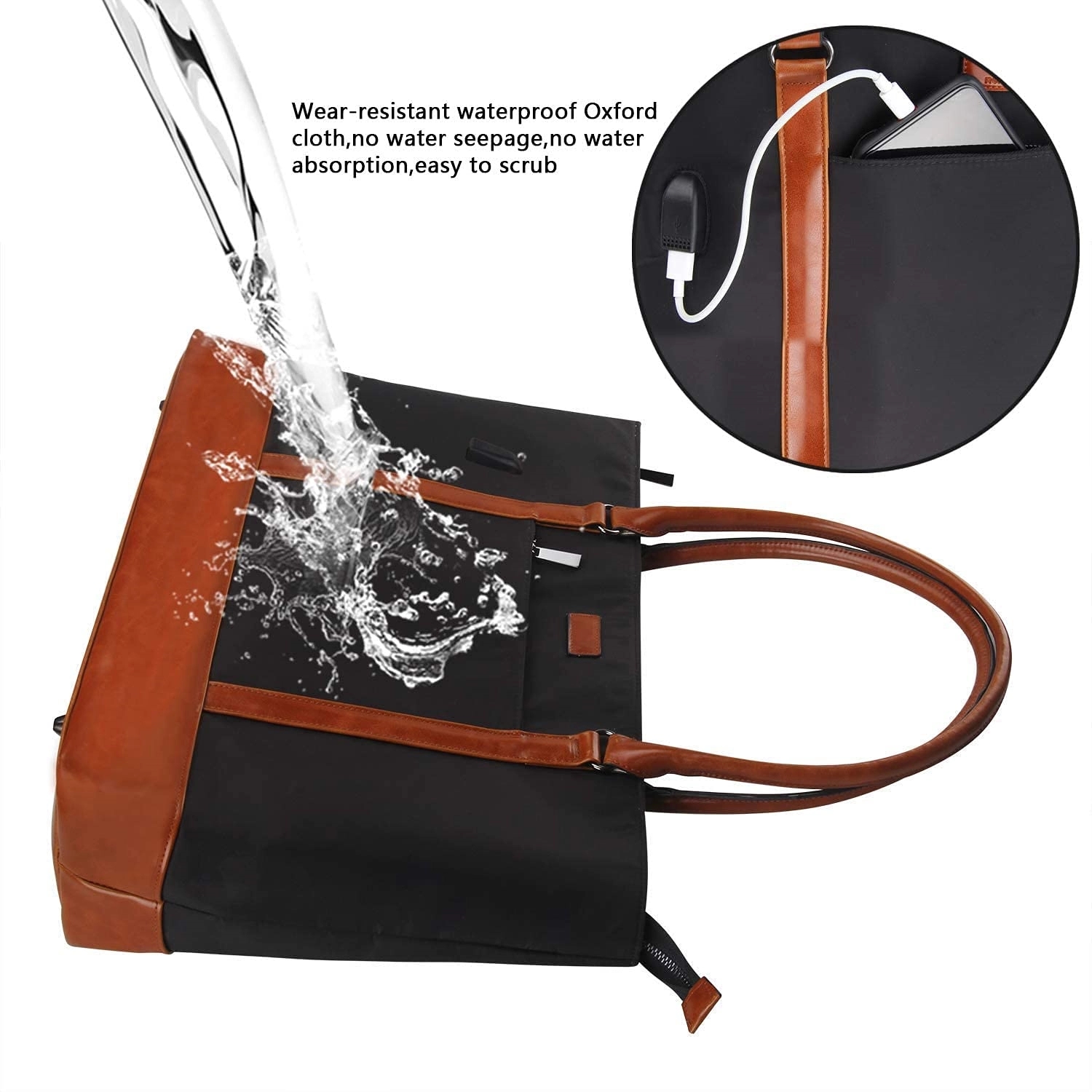 Laptop Tote Bag Usb Teacher 8