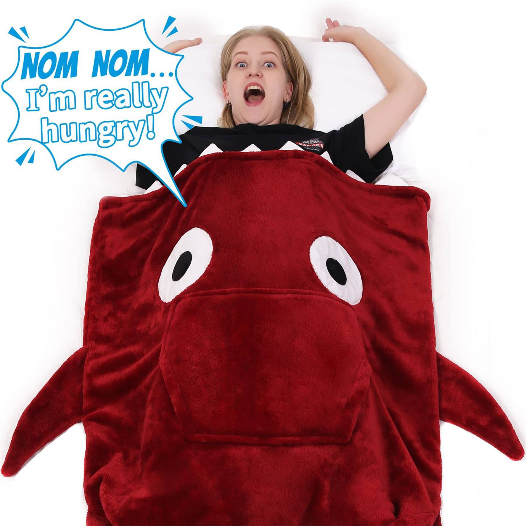 Fleece Wearable adult giant hoodie comfort kawaii stuff 7