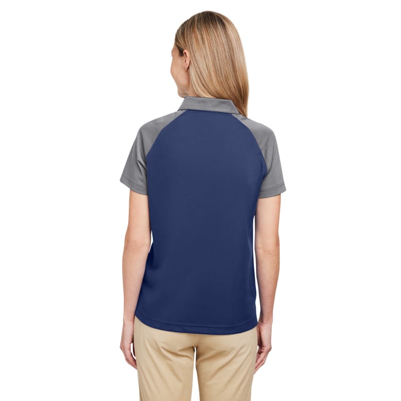 Team 365 Ladies' Command Snag-Protection Colorblock Polo 10