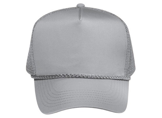 OTTO CAP® 5 Panel Mid Profile Mesh Back Trucker Hat 8