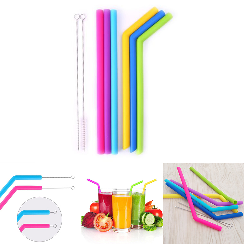 Reusable Silicone Drinking Straw 3