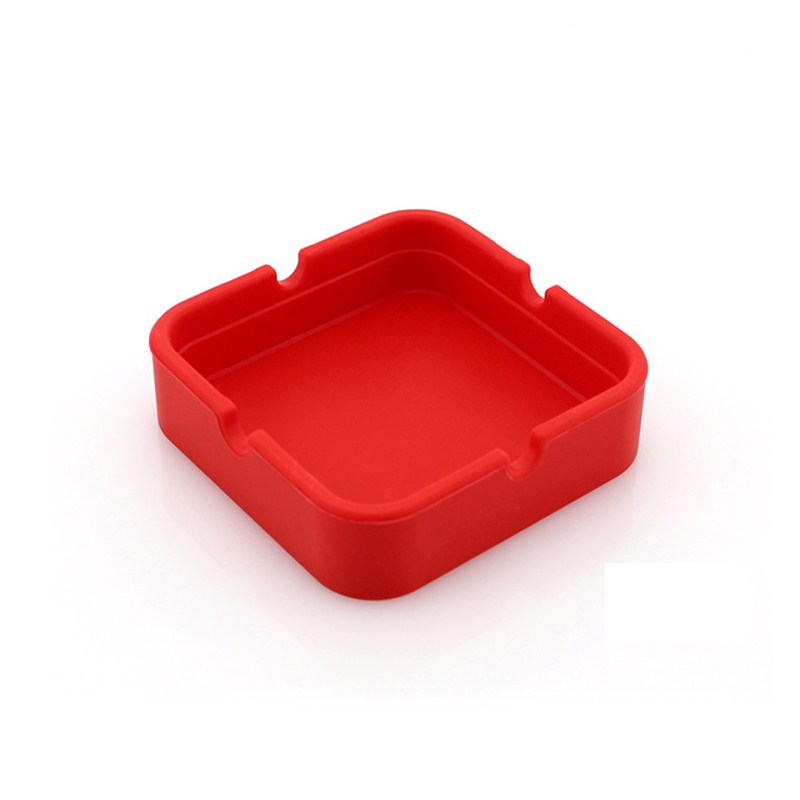 Square Silicone Ashtray 15