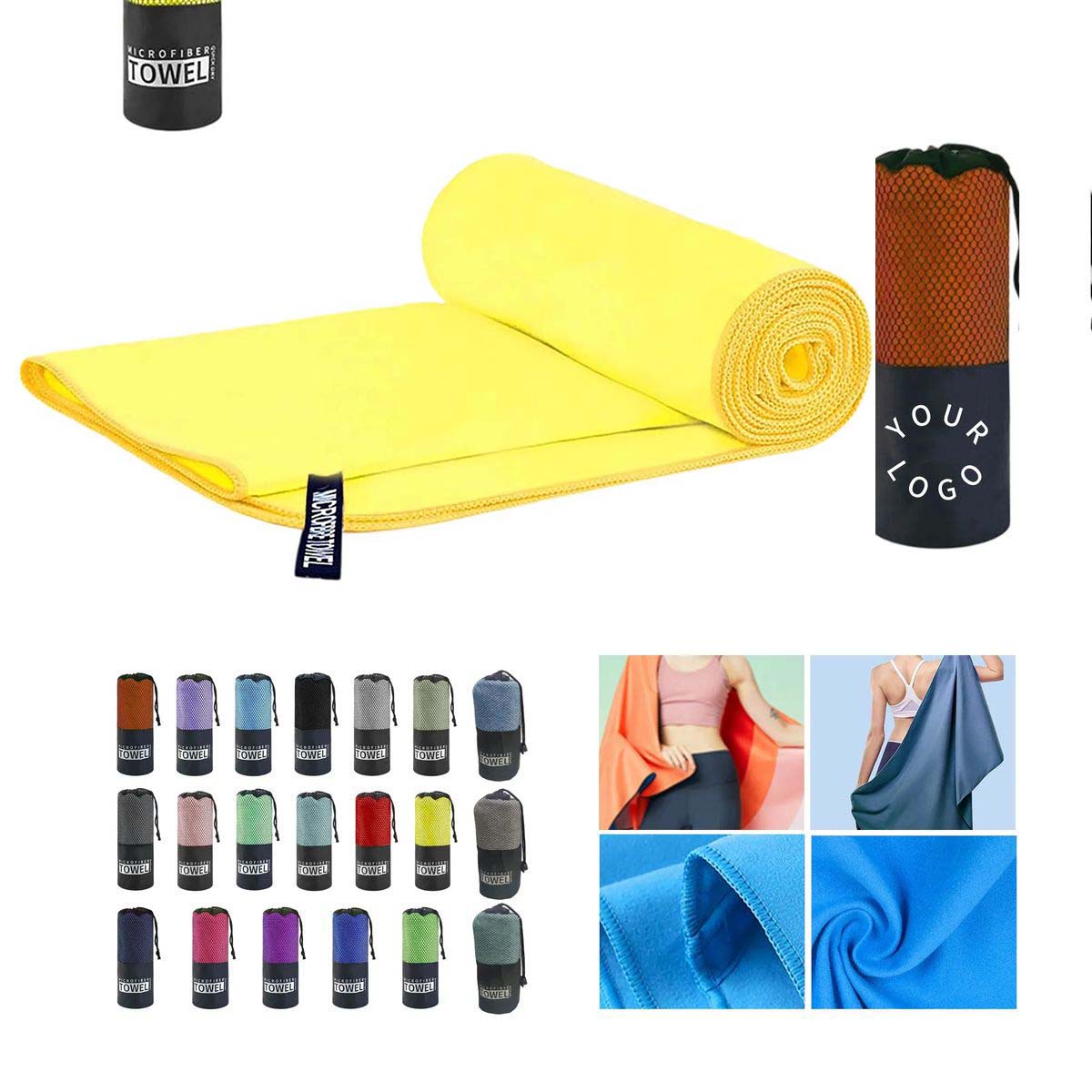 Durable Quick Dry Microfiber Towel for Outdoor Activities 24