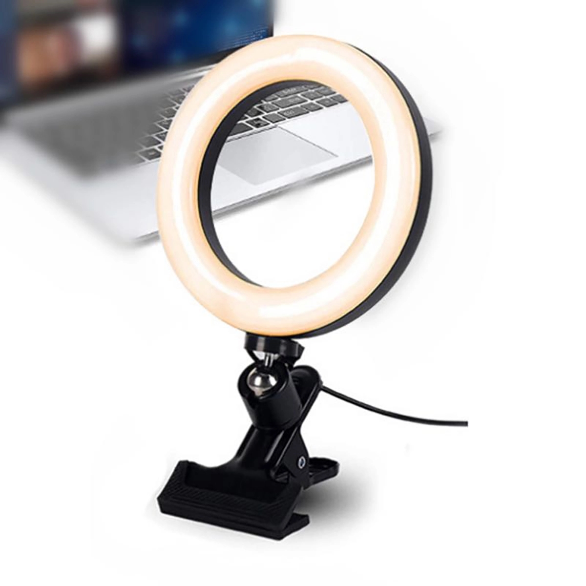 6 Inch Selfie Ring Light with Clamp 2