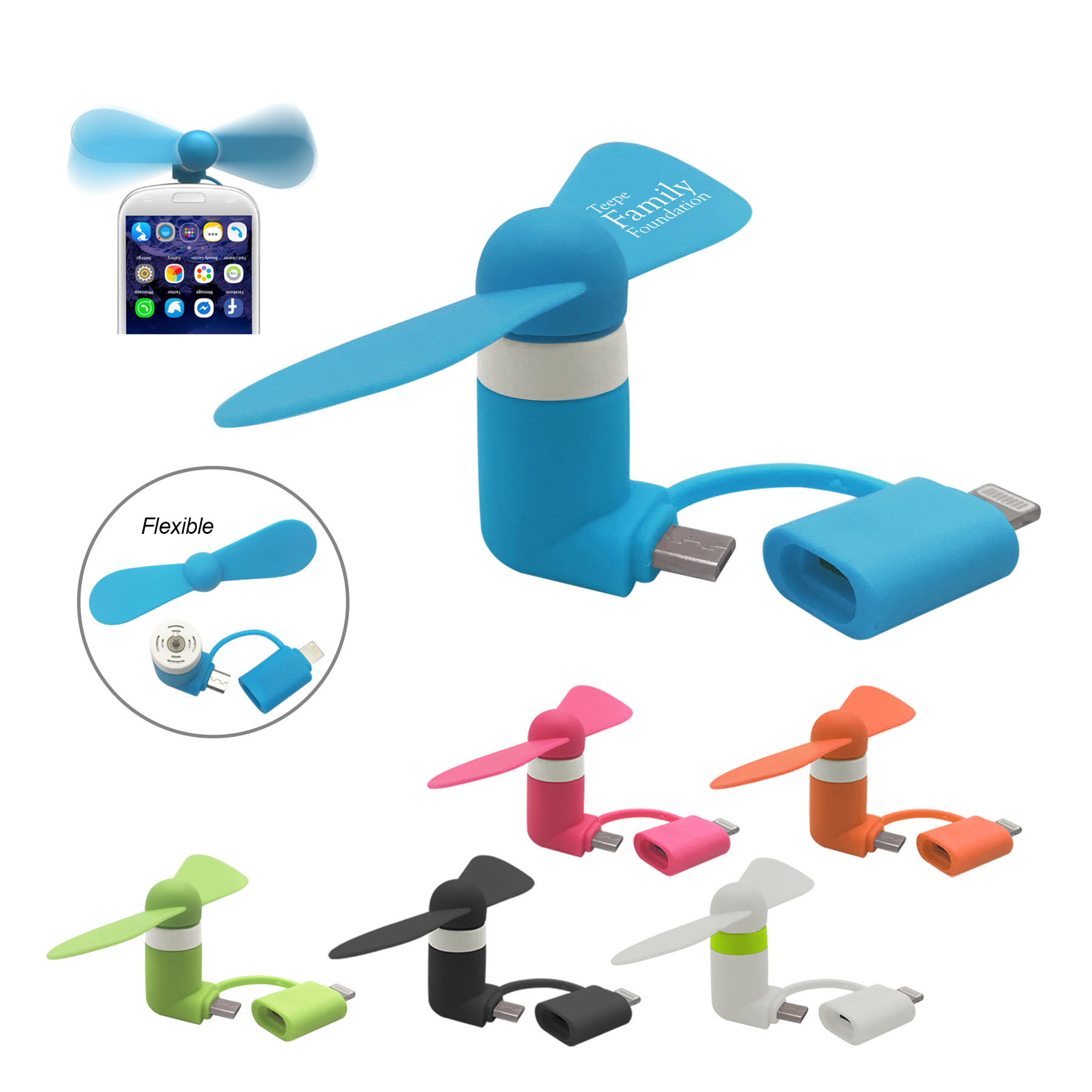 Free Shipping Mini USB Promotional Fan 2