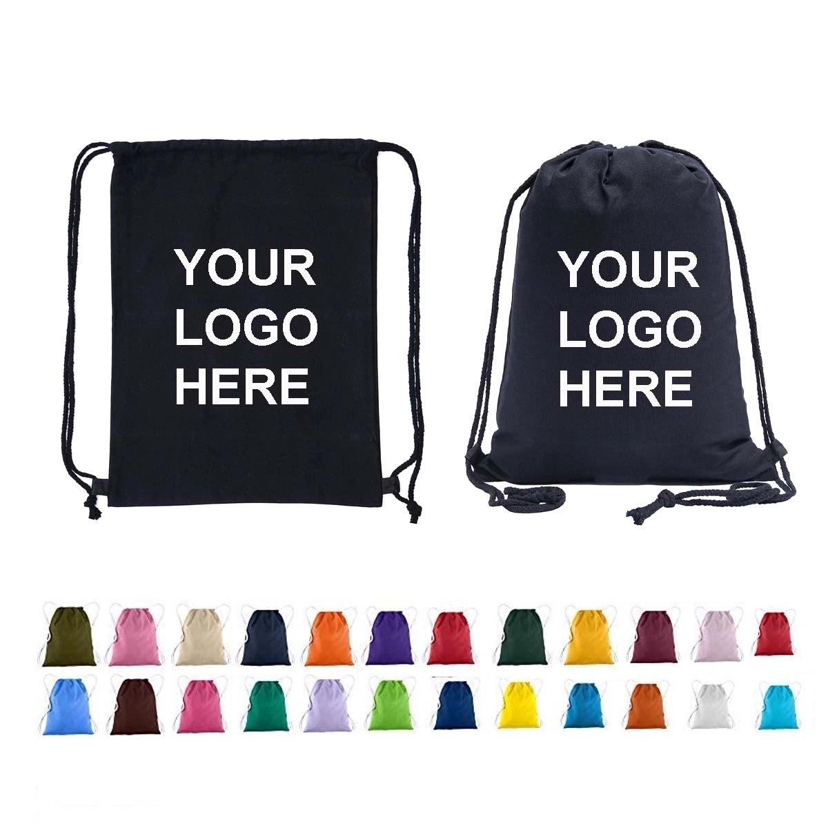 Canvas Cotton Drawstring Bag 3