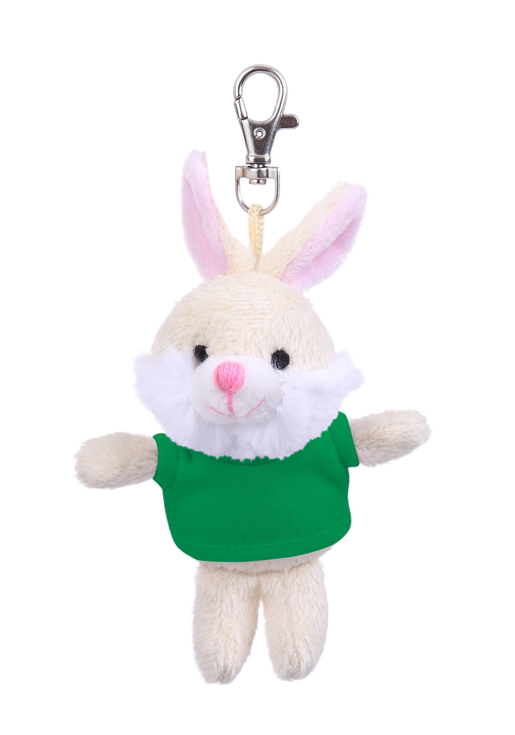 Soft Plush Bunny Keychain with Tee 18