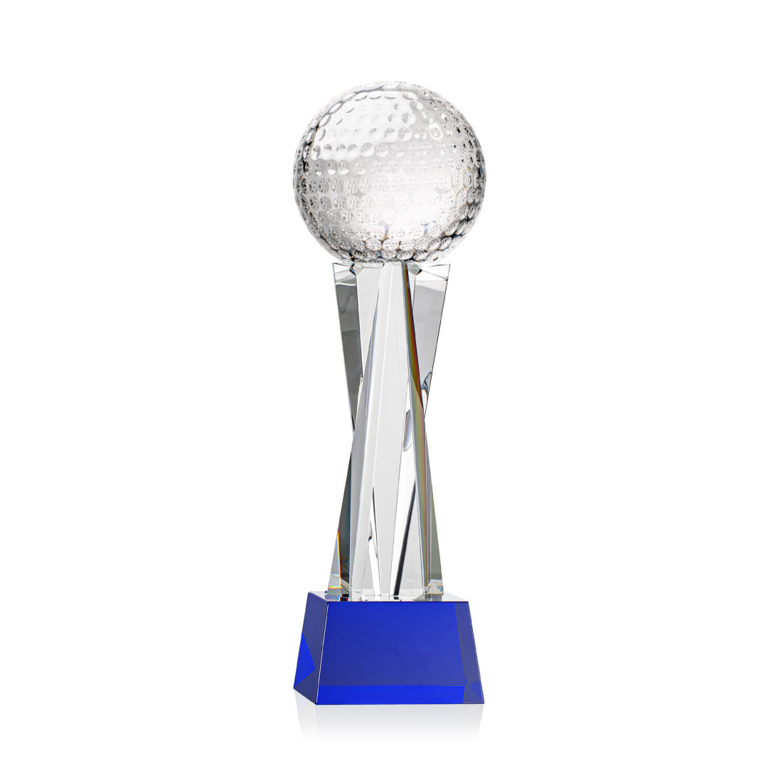 Golf Ball Award on Grafton Base - Blue 6