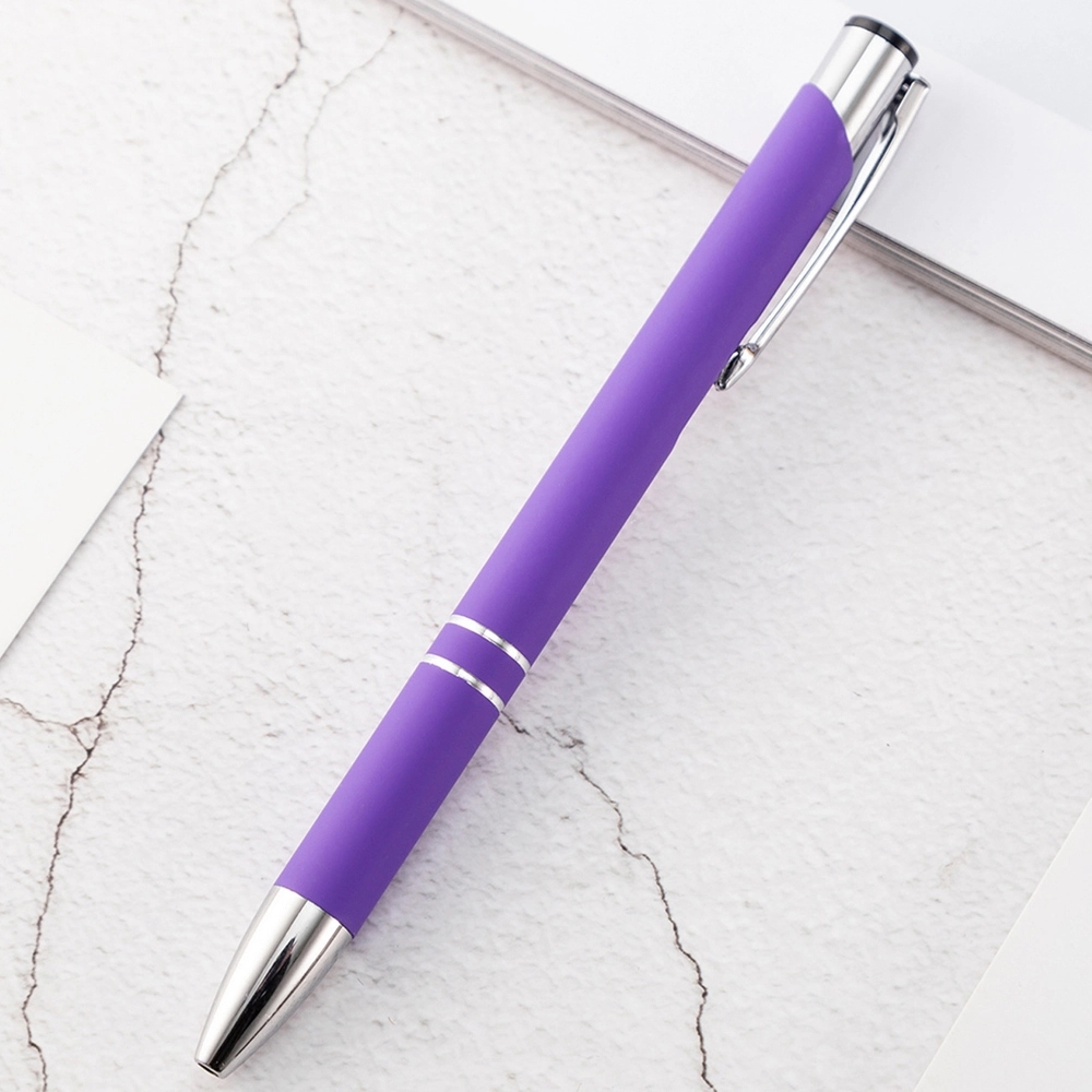 Promotional Softy Rubber Gel Paragon Metal Pen 3
