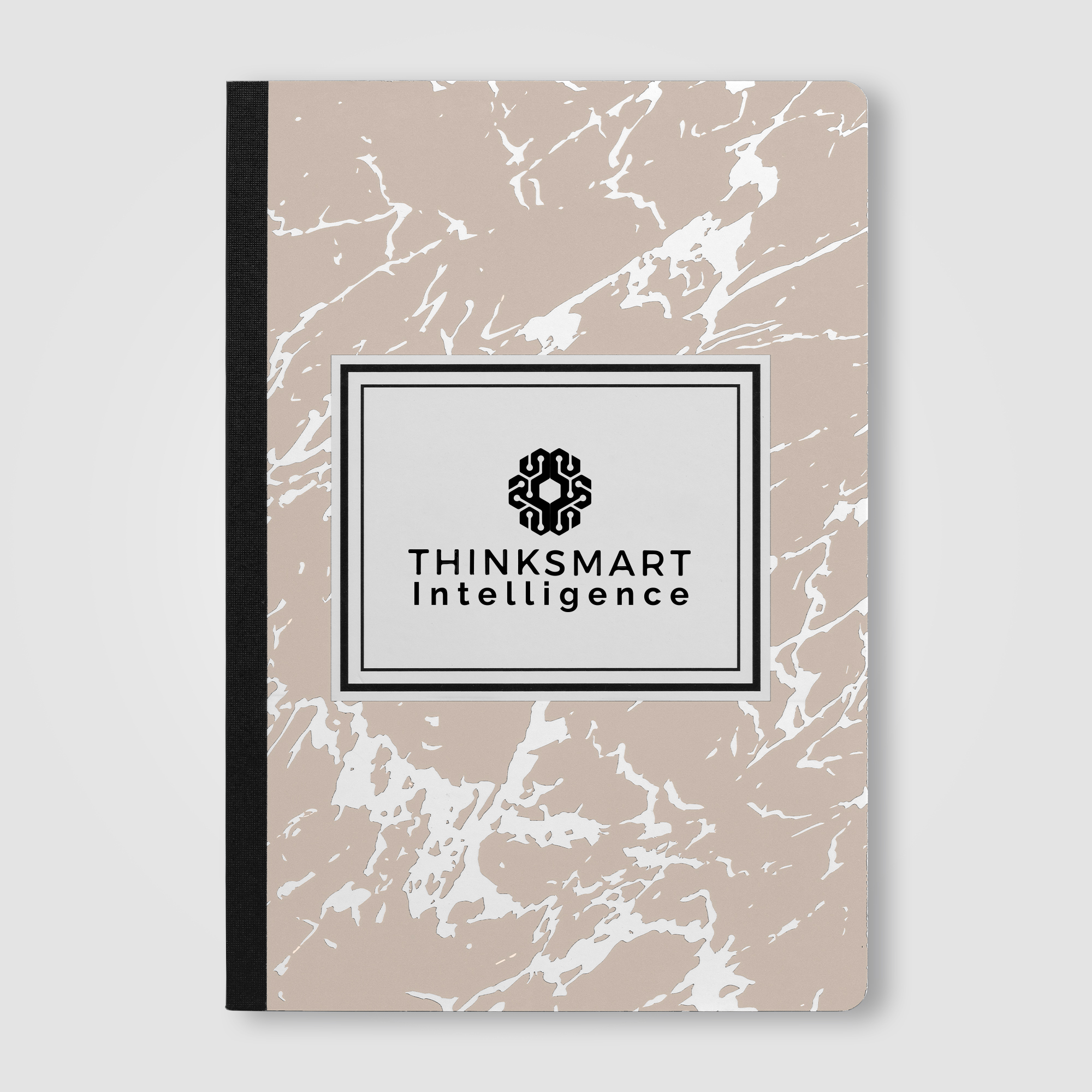 Slate FSC Paper Marble Hardcover Composition Notebook – A5 19