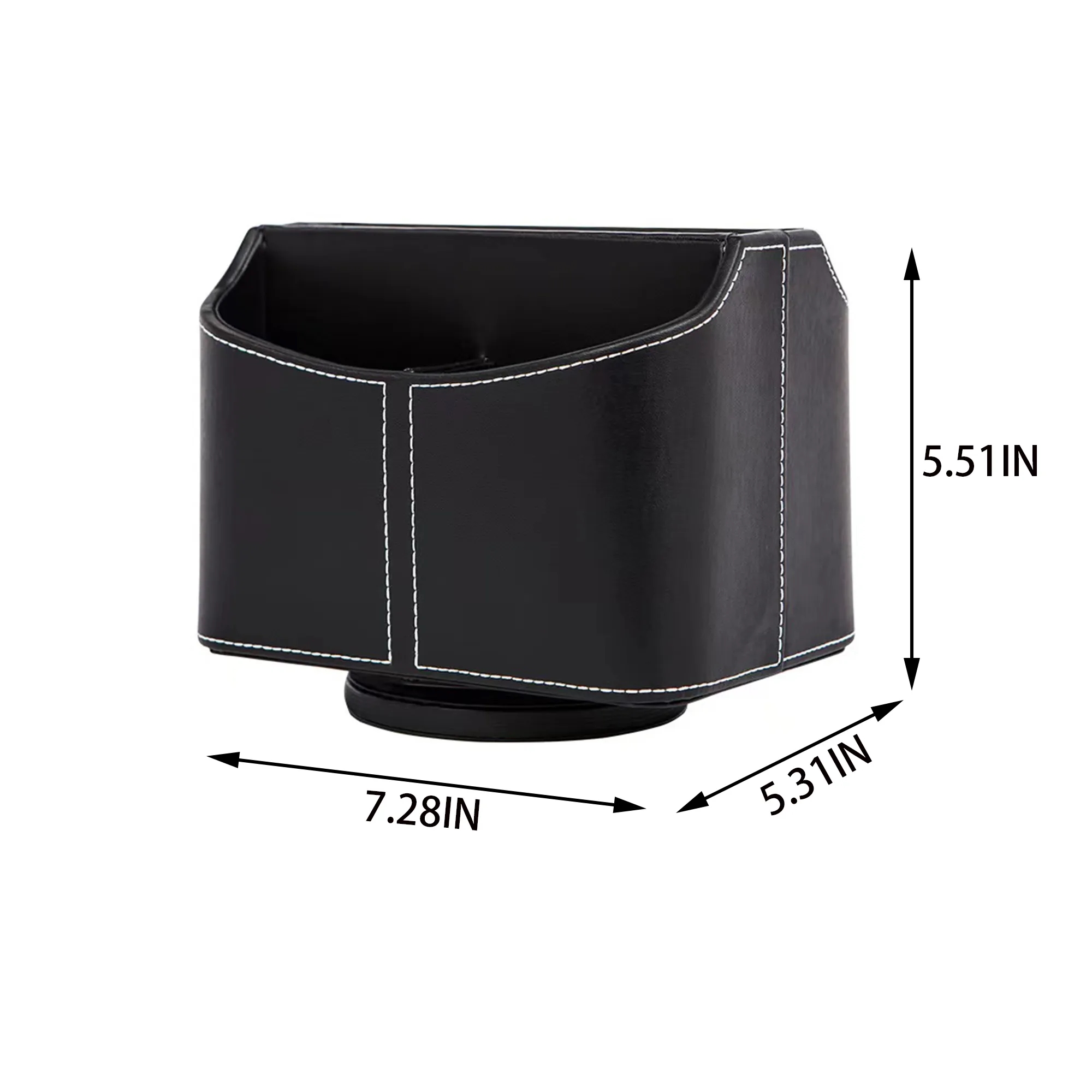 Leather Multifunctional Storage Box With Customizable Logo 4