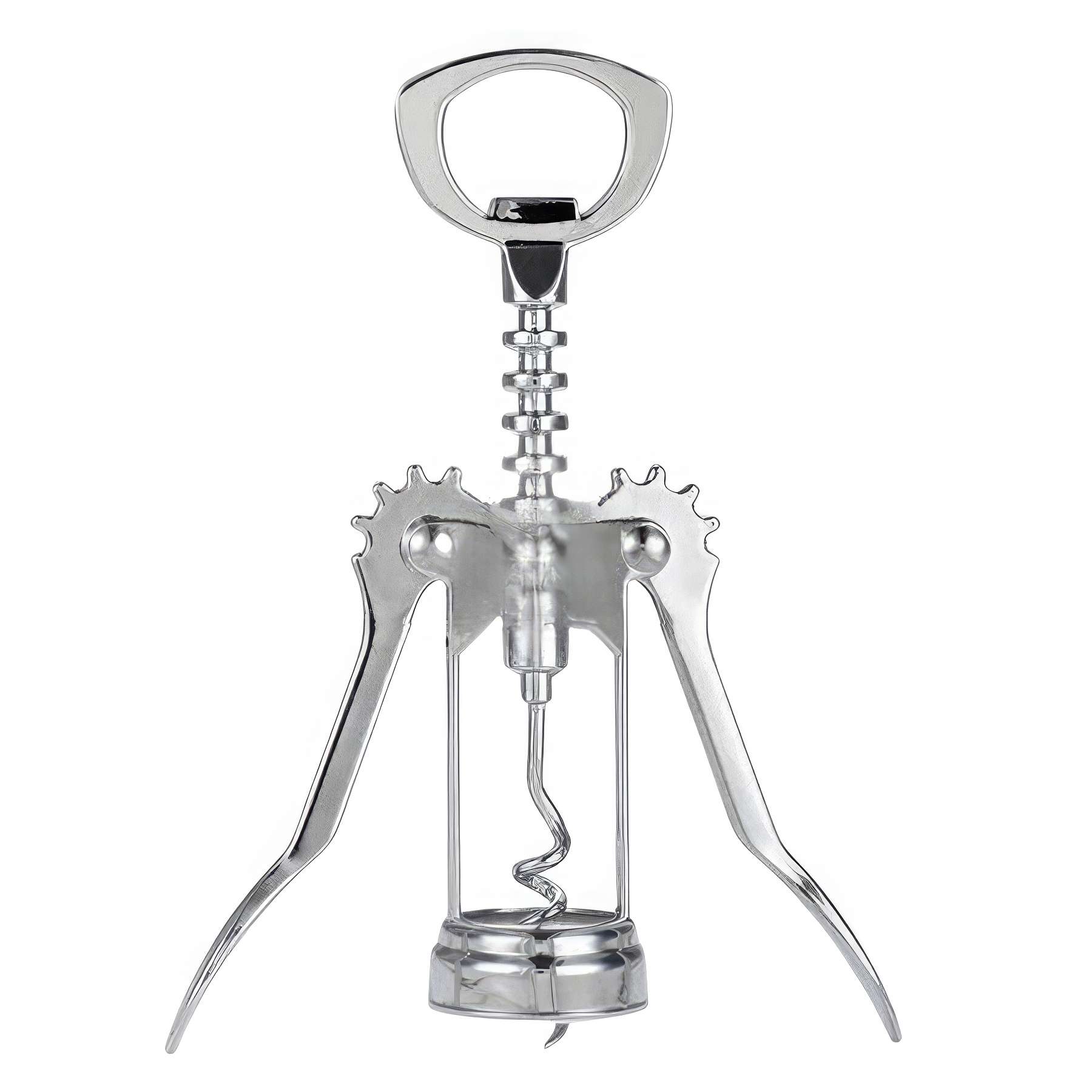 Custom Stainless Steel Wing Corkscrew Wine Bottle Opener 3