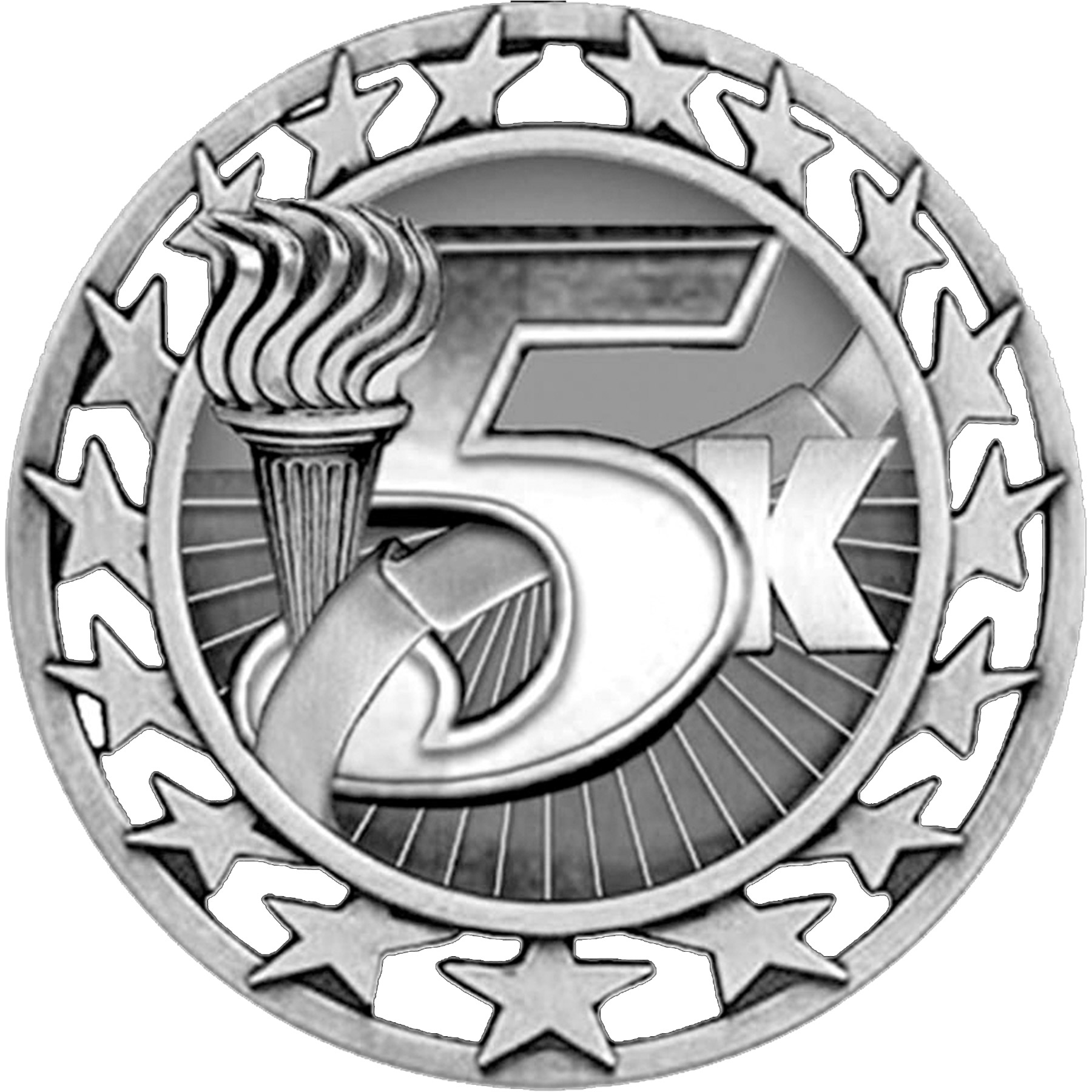 Stock Star Sports Medals: 5k 5