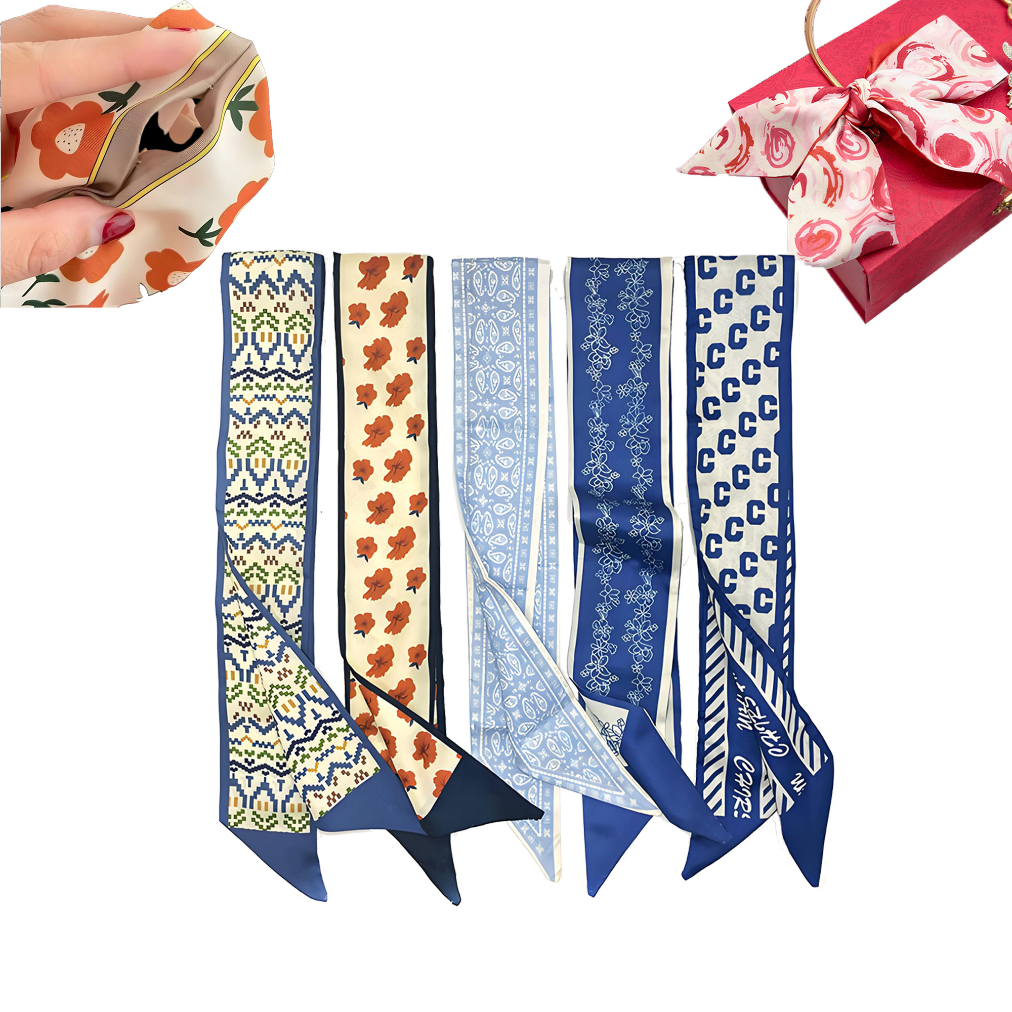 Women's Long Scarf 2