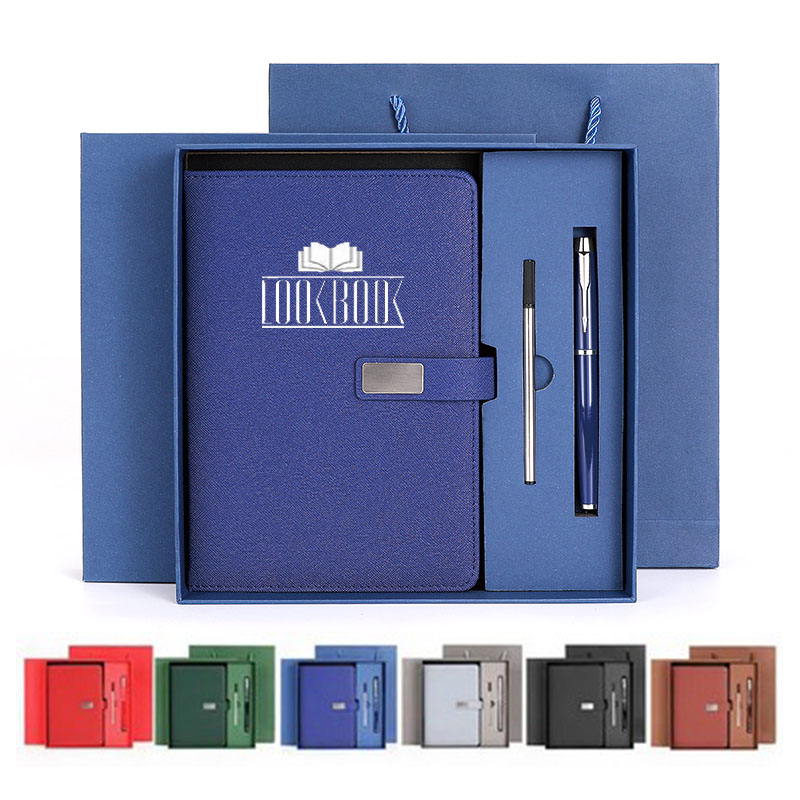 A5 Business Gift Set with Notebook Pen Refill 8