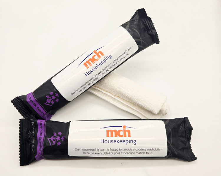 100% Cotton, Lavender-scented, Pre-moistened Cooling Towel 3