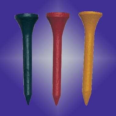 COLOR WOOD GOLF TEE 1