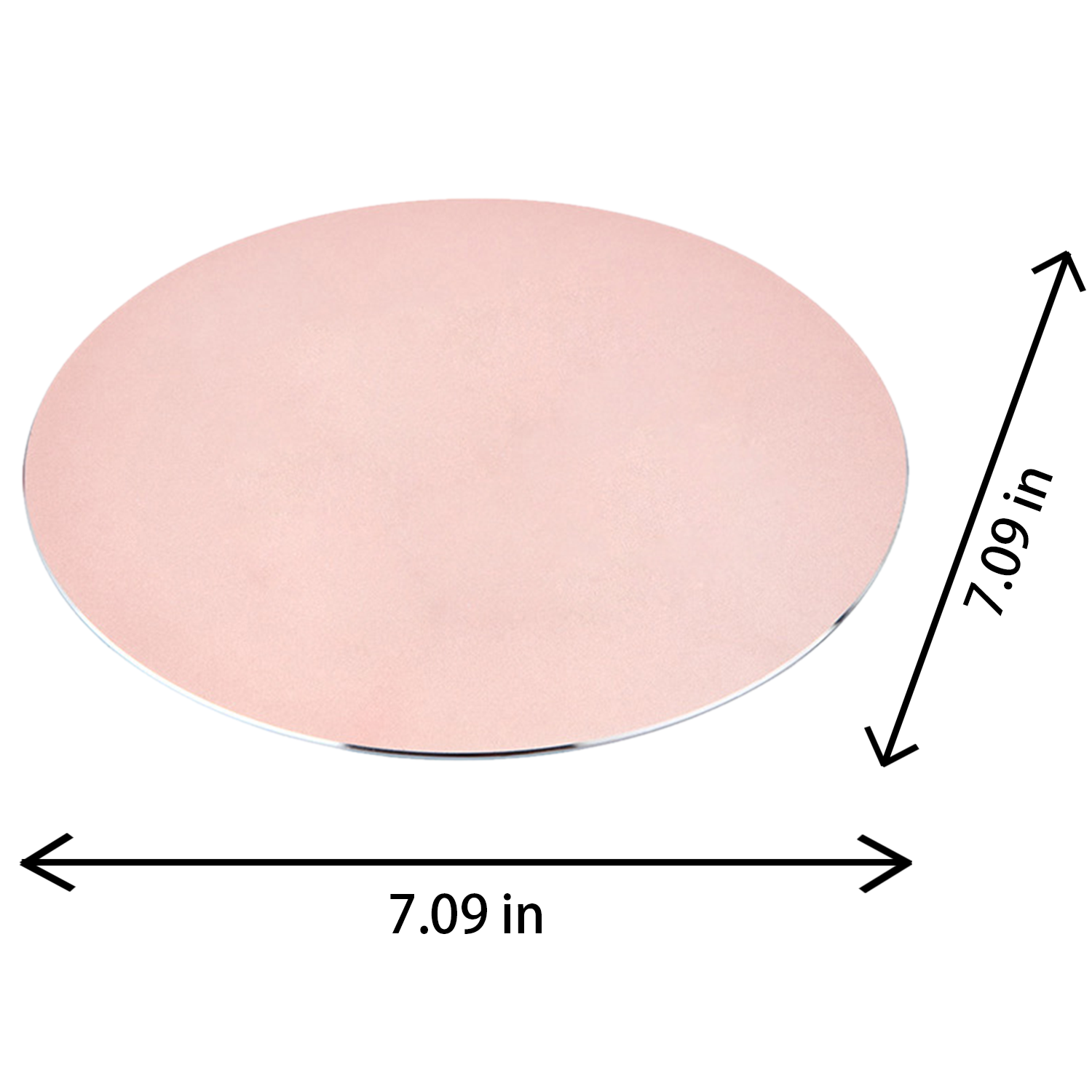 Non-slip Aluminum Alloy Mouse Pad 3