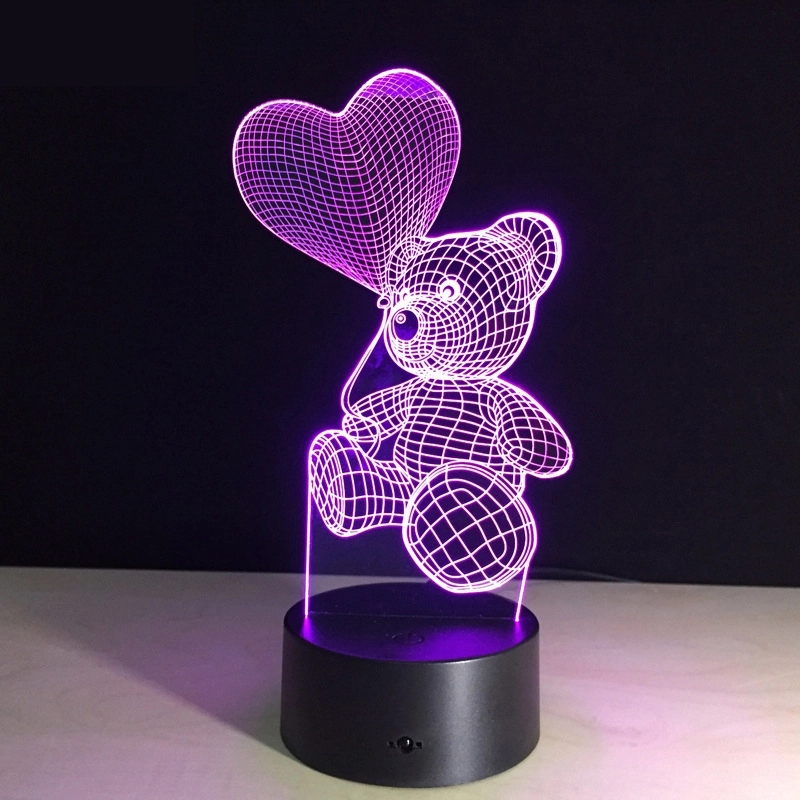 3D Led Lamp 3