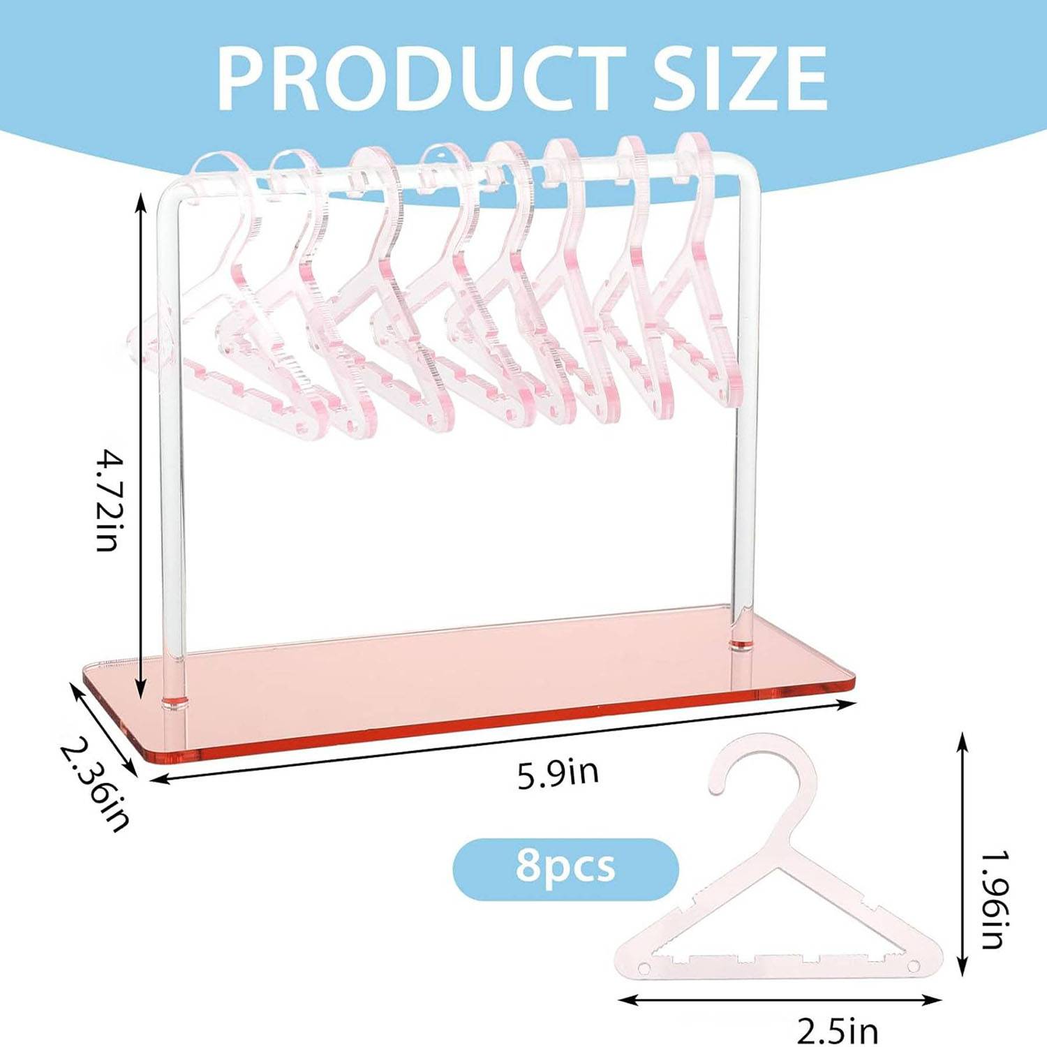 Acrylic Mini Earring Display Stand 2