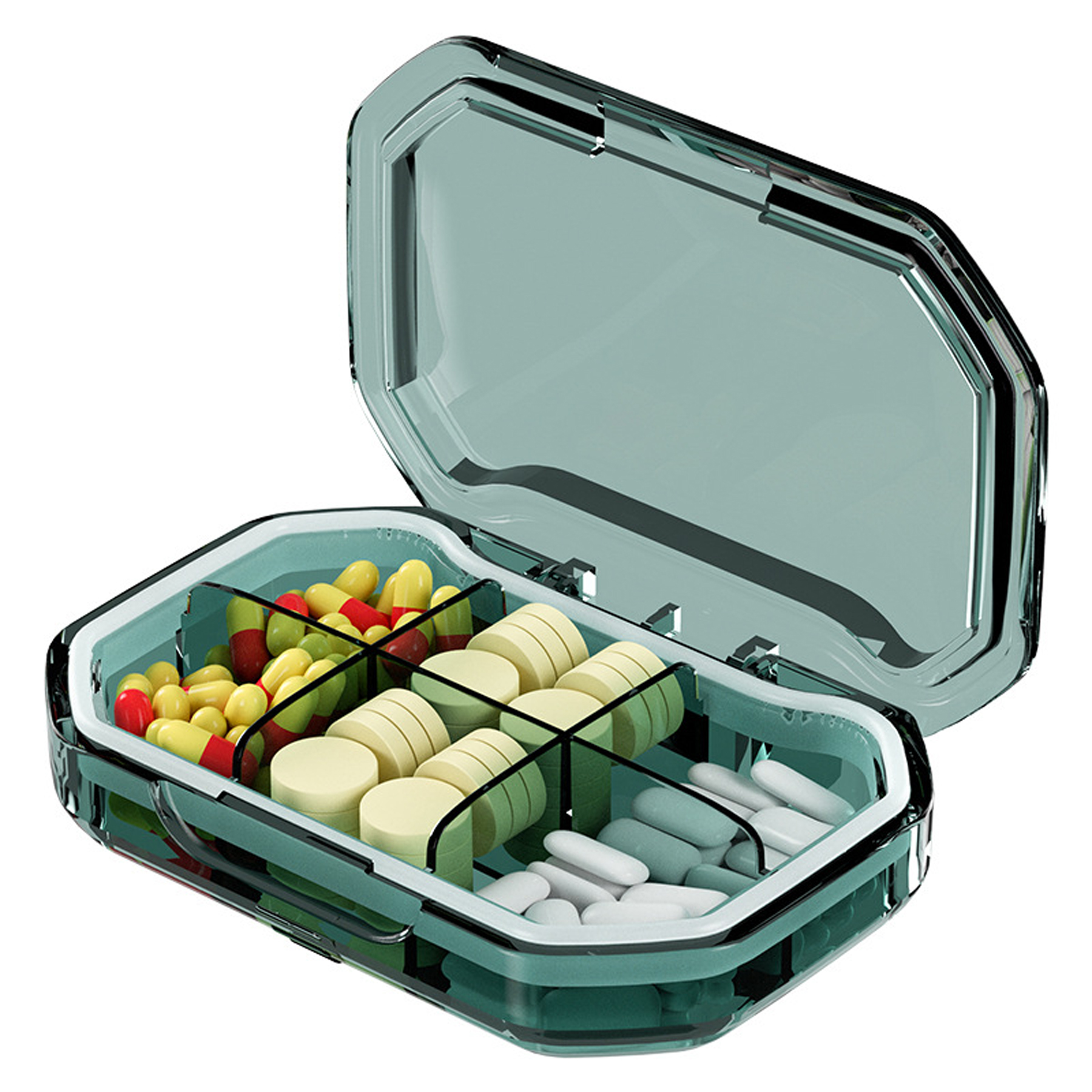 Travel Pill Case Medicine and Vitamin Organizer 3