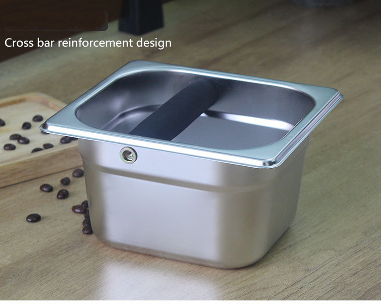 1.5L Stainless Steel Coffee Knock Box 3