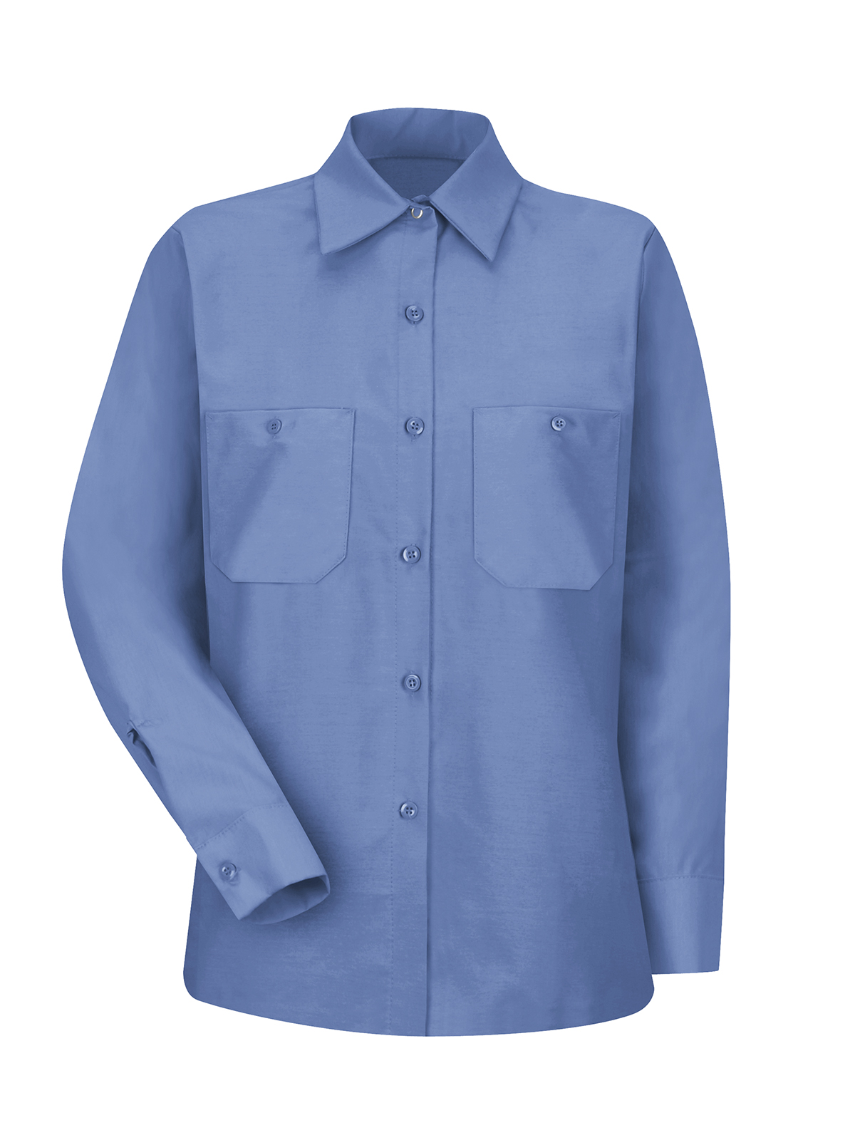 Red Kap Shirts -  Women's Long Sleeve Industrial Work Shirt 9