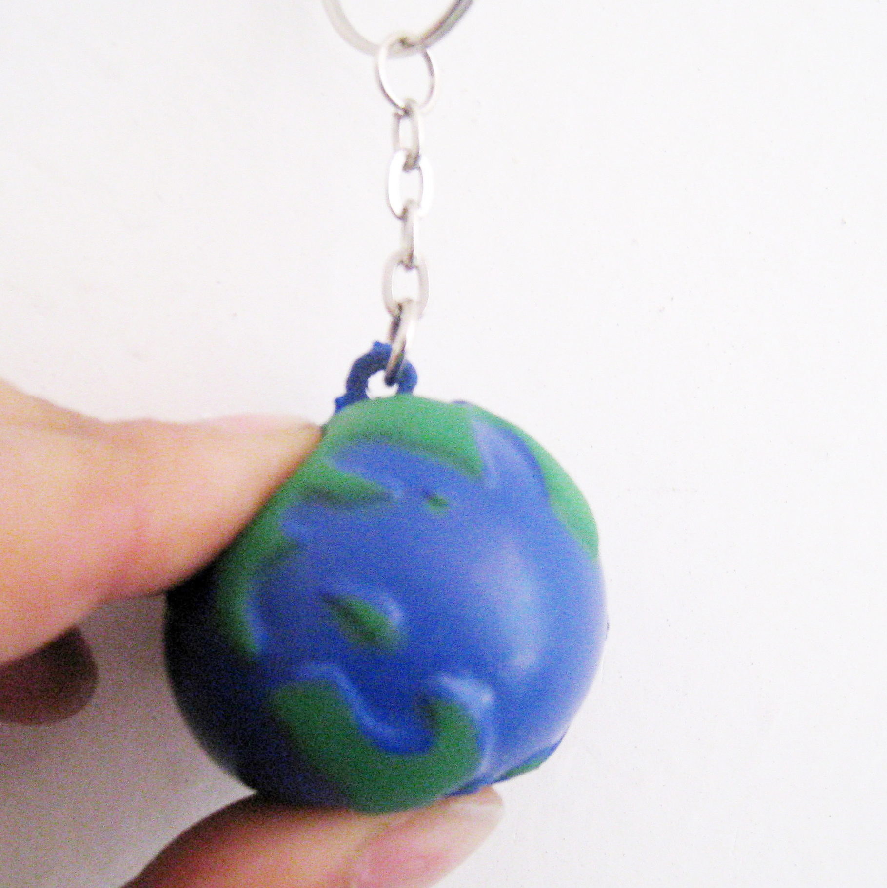 2 in 1 Creative Earth Keychain and Stress Reliever 3