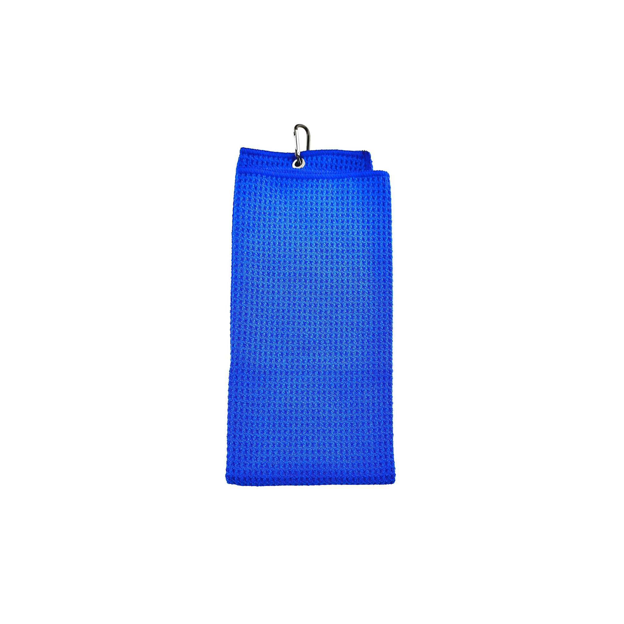 Microfiber Waffle Golf Towel 12" Square With Clip 4