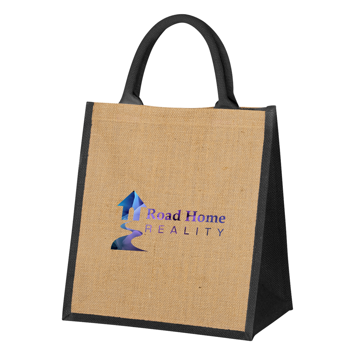 Escape Jute Tote Bag, custom tote bag with logo imprint 14