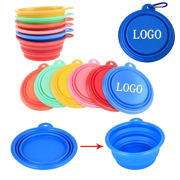 Pet Collapsible Silicone Travel Bowl 1