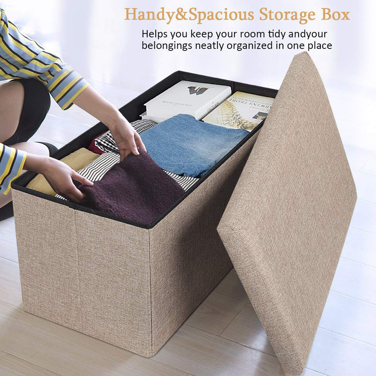 Foldable Storage Small Seat 1