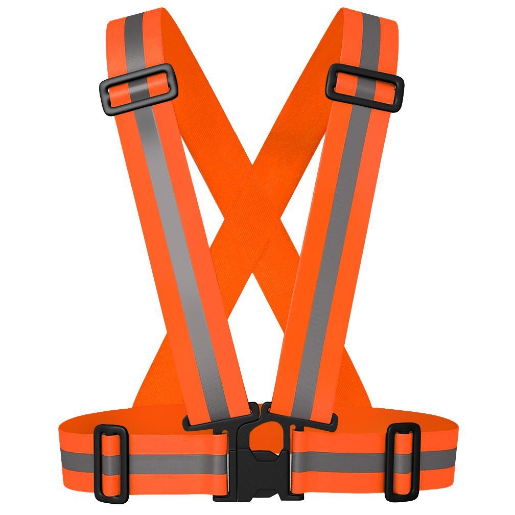 Safety Reflective Vest Belt For Night for Running/Cycling/Walking 3
