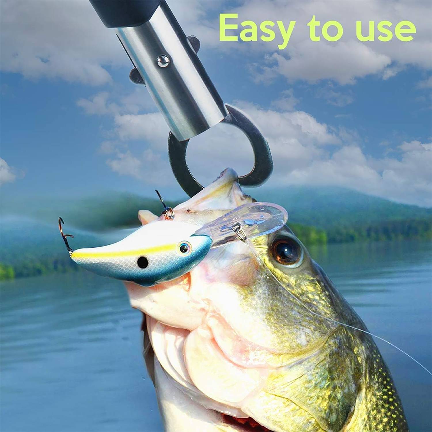 Portable Stainless Steel Fish Lip Gripper 6