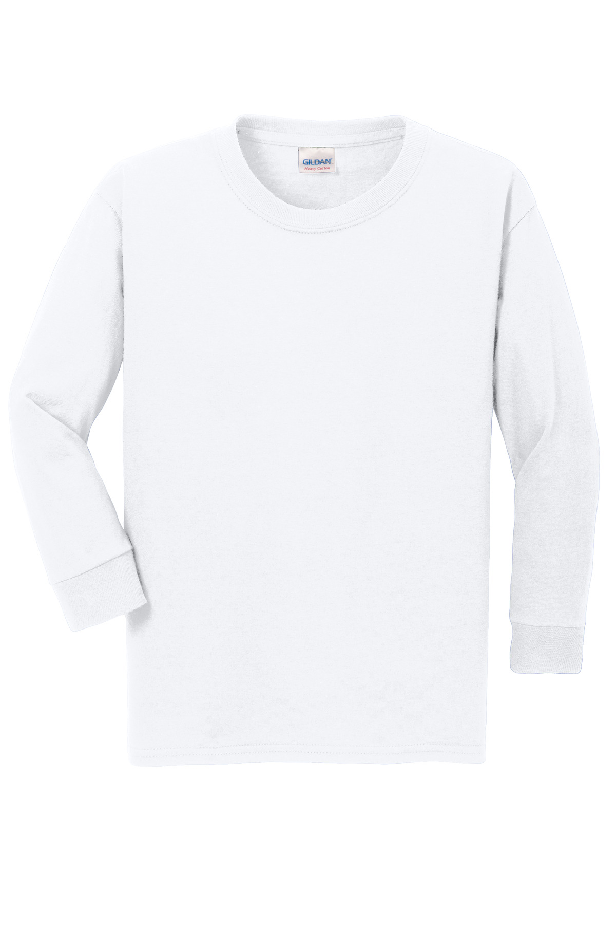 Gildan Youth Heavy Cotton 100% Cotton Long Sleeve T-Shirt. 5400B 45