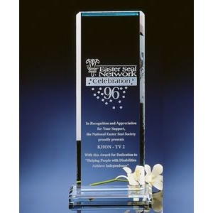 11" Minaret Crystal Award
