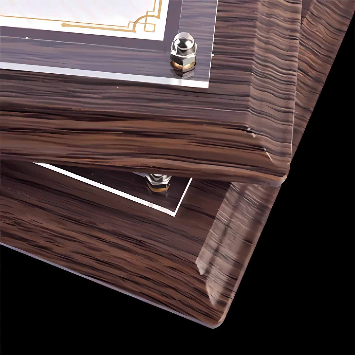 Certificate Diploma Sturdy Made Of Solid Wood Frame 5