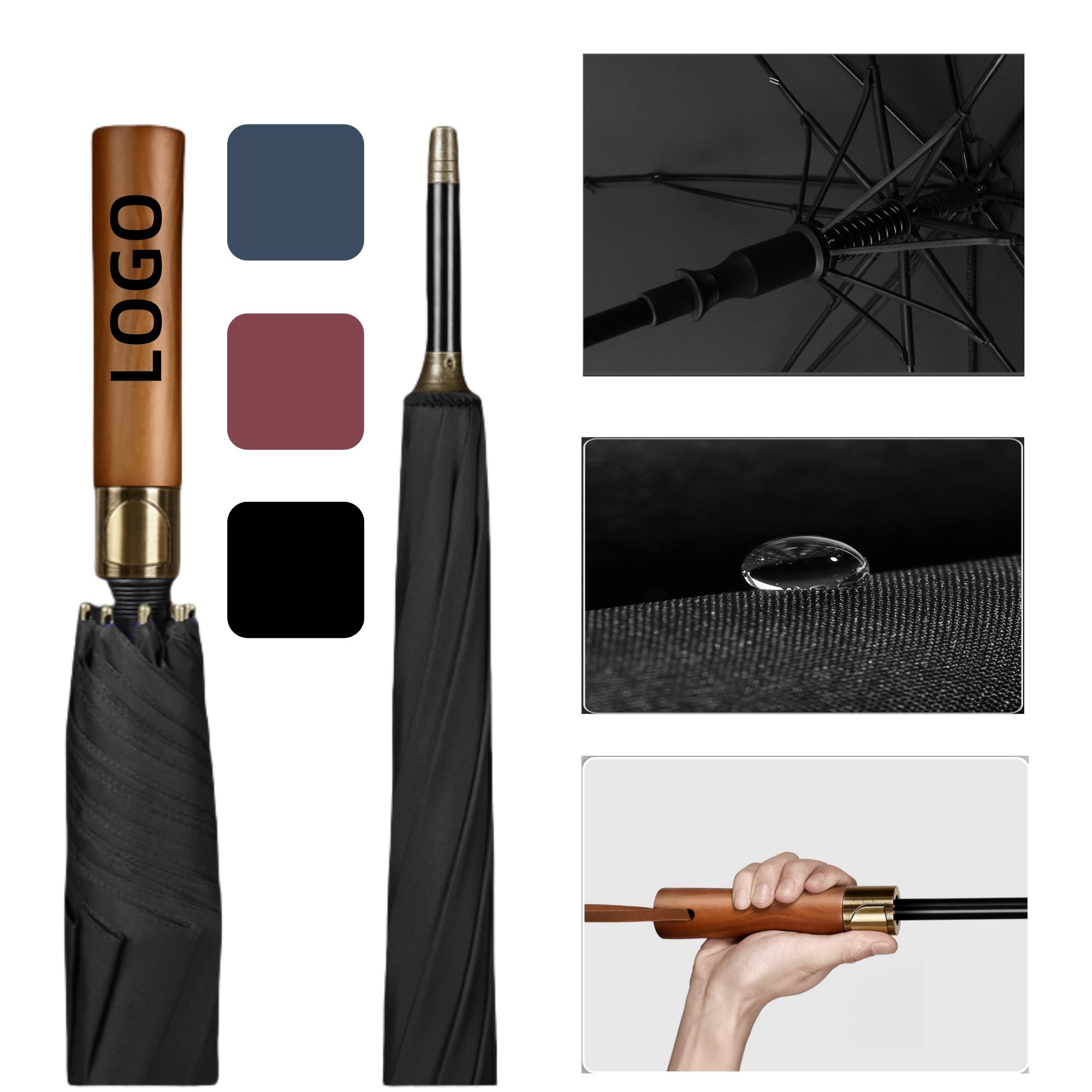 Custom Telescopic Automatic Umbrella 2
