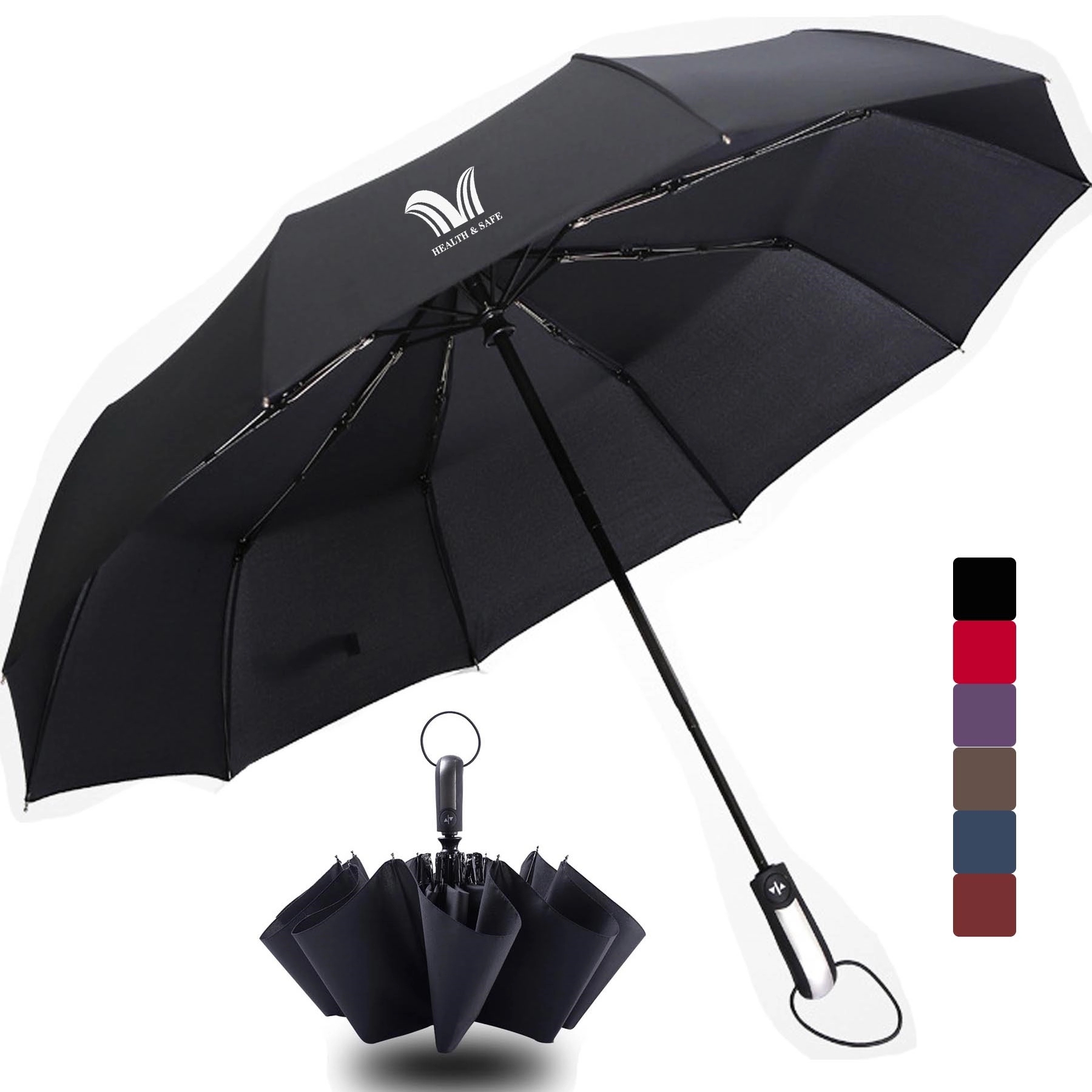 10 Ribs Automatic Umbrella 1