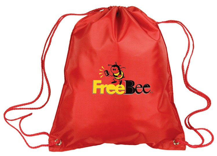 Drawstring Tote Bag (No Zippered Pocket) 3
