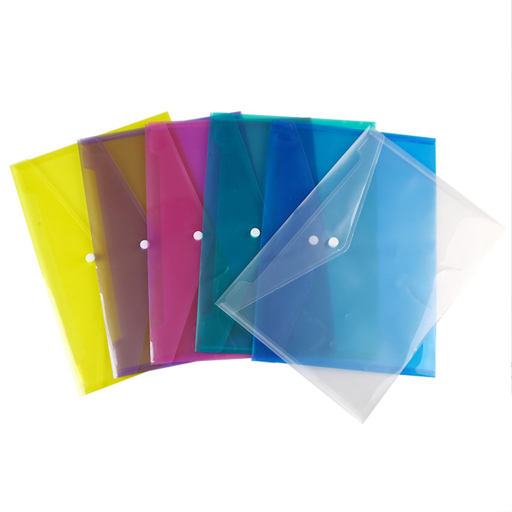 A4 Clear Plastic Document Folders 1