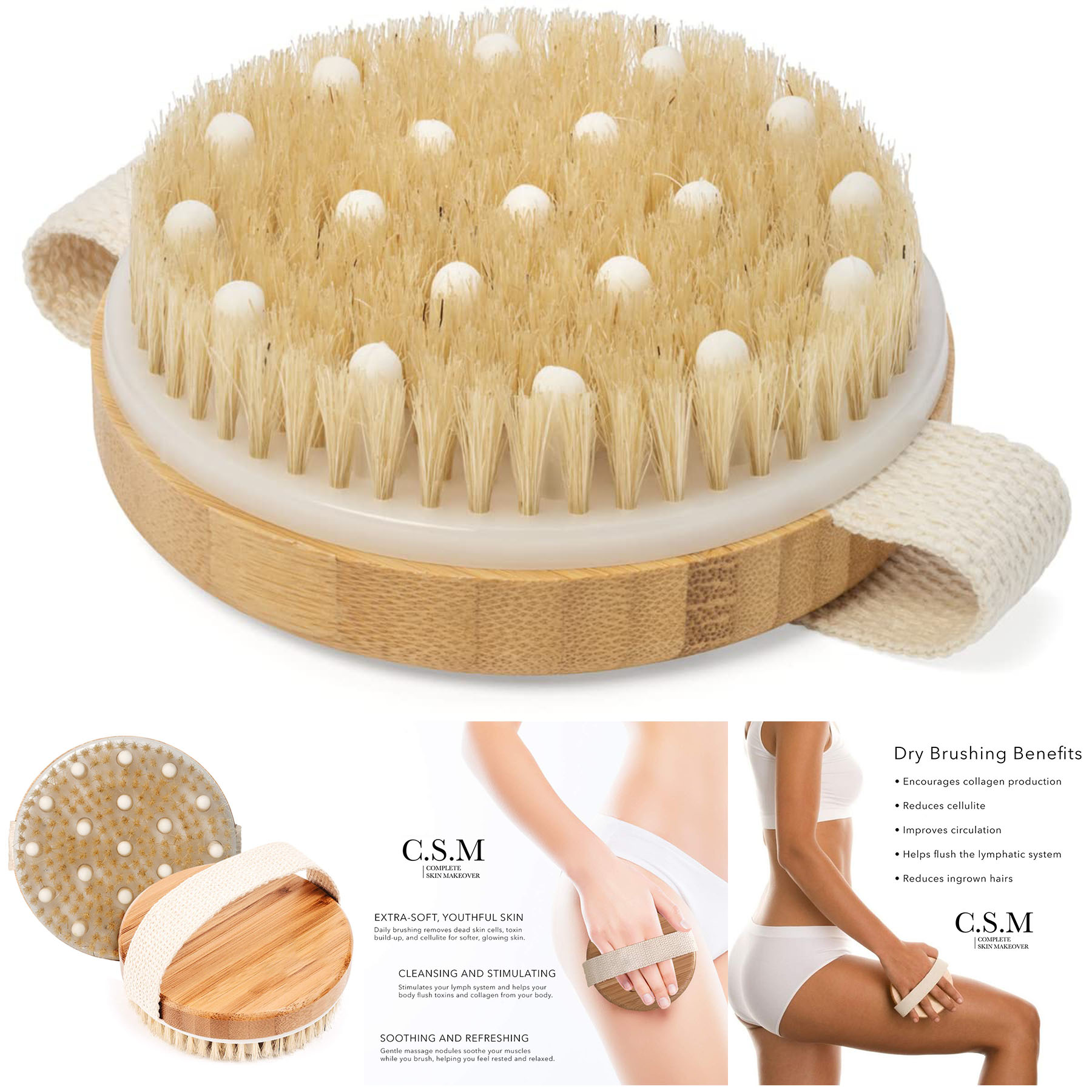 Dry Body Brush for Beautiful Skin 2