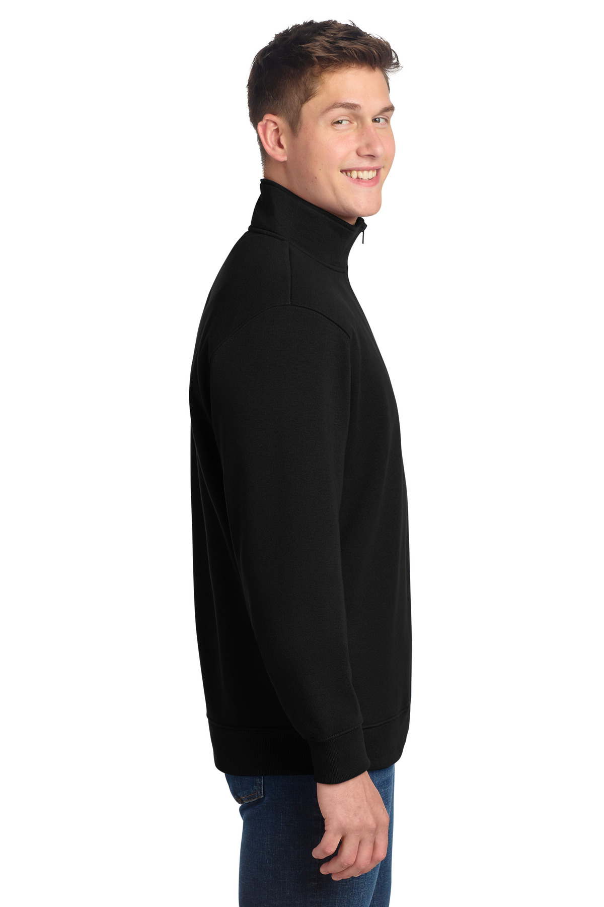 Sport-Tek 1/4-Zip Sweatshirt. ST253, custom hoodie or sweatshirt with logo imprint 1