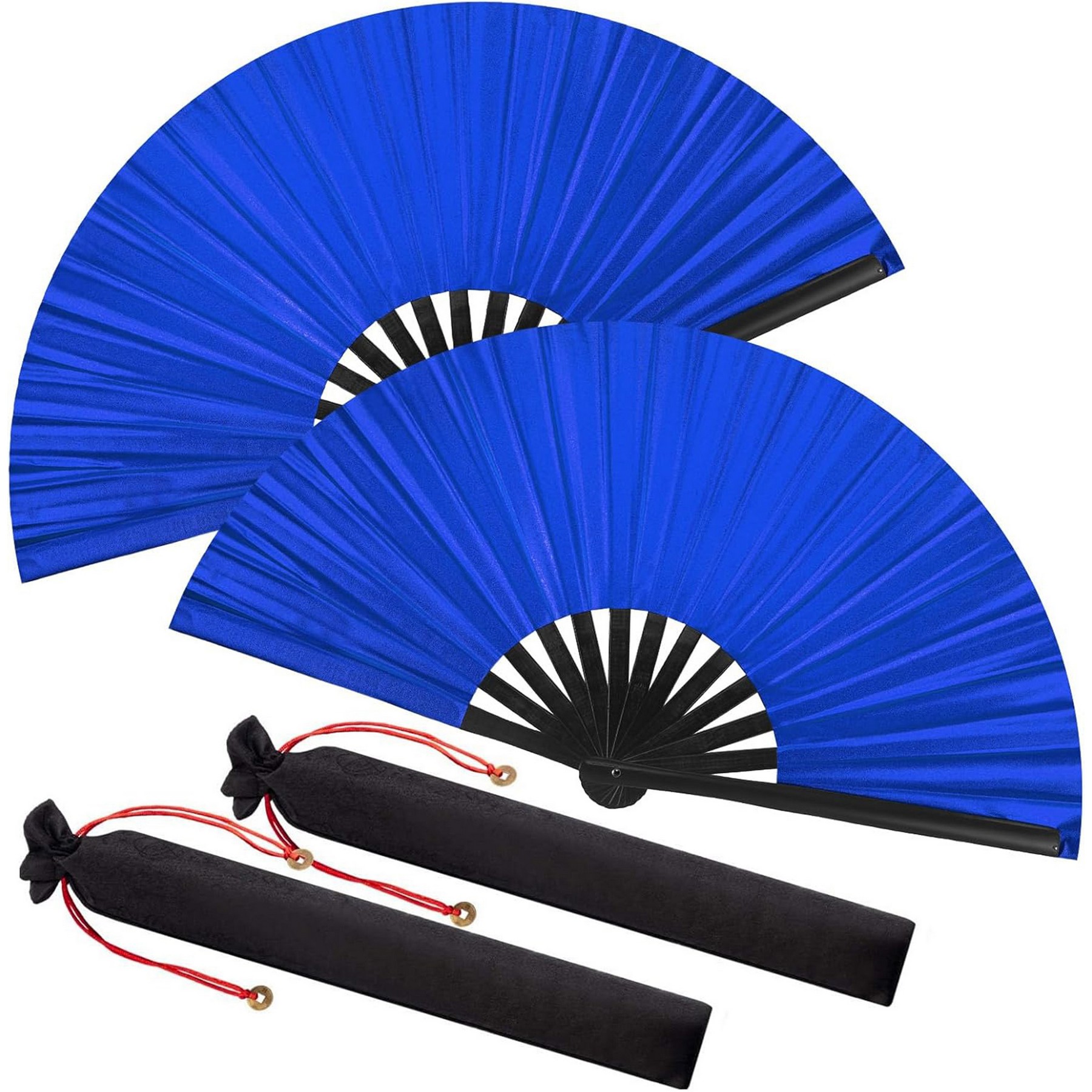 Large Folding Hand Fans 5